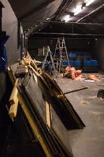 Dismantling of the Greenwich Playhouse